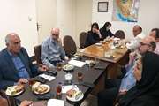 برگزاری نشست اعضای شورای دانشکده کویرشناسی با مدیرعامل بنیاد خیرین دانشگاه سمنان