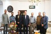 دیدار اعضای هیأت مدیره بنیاد خیرین با جناب حاج محمد نجاریان