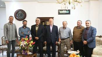 دیدار اعضای هیأت مدیره بنیاد خیرین با جناب حاج محمد نجاریان